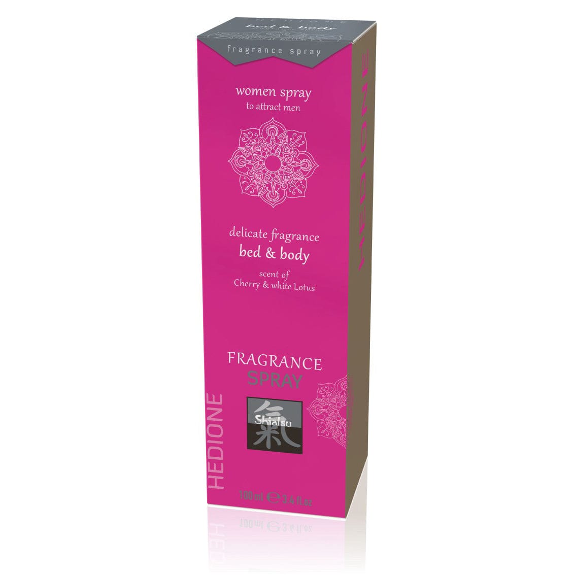 Shiatsu - Hedione Pheromone Spray Bed and Body For Her Cherry White Lotus 100ml Pheromones