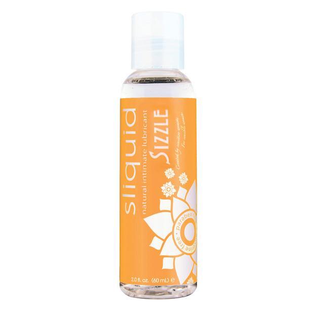 Sliquid - Sizzle Warming Lubricant Bottle 2 oz (Clear) SL1054 CherryAffairs
