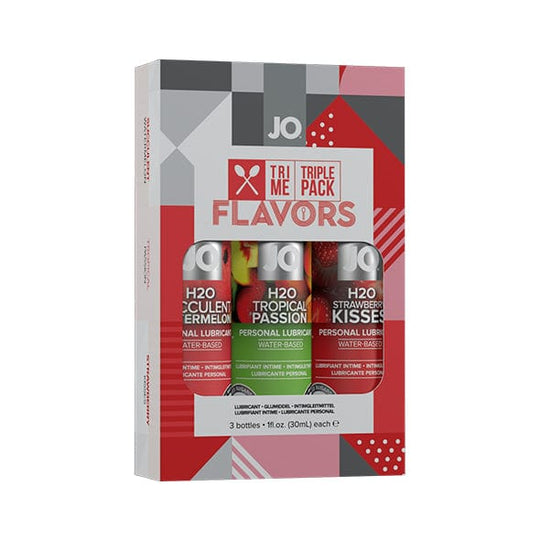 System Jo - Tri Me Triple Pack Flavours น้ำมันหล่อลื่นสูตรน้ำ