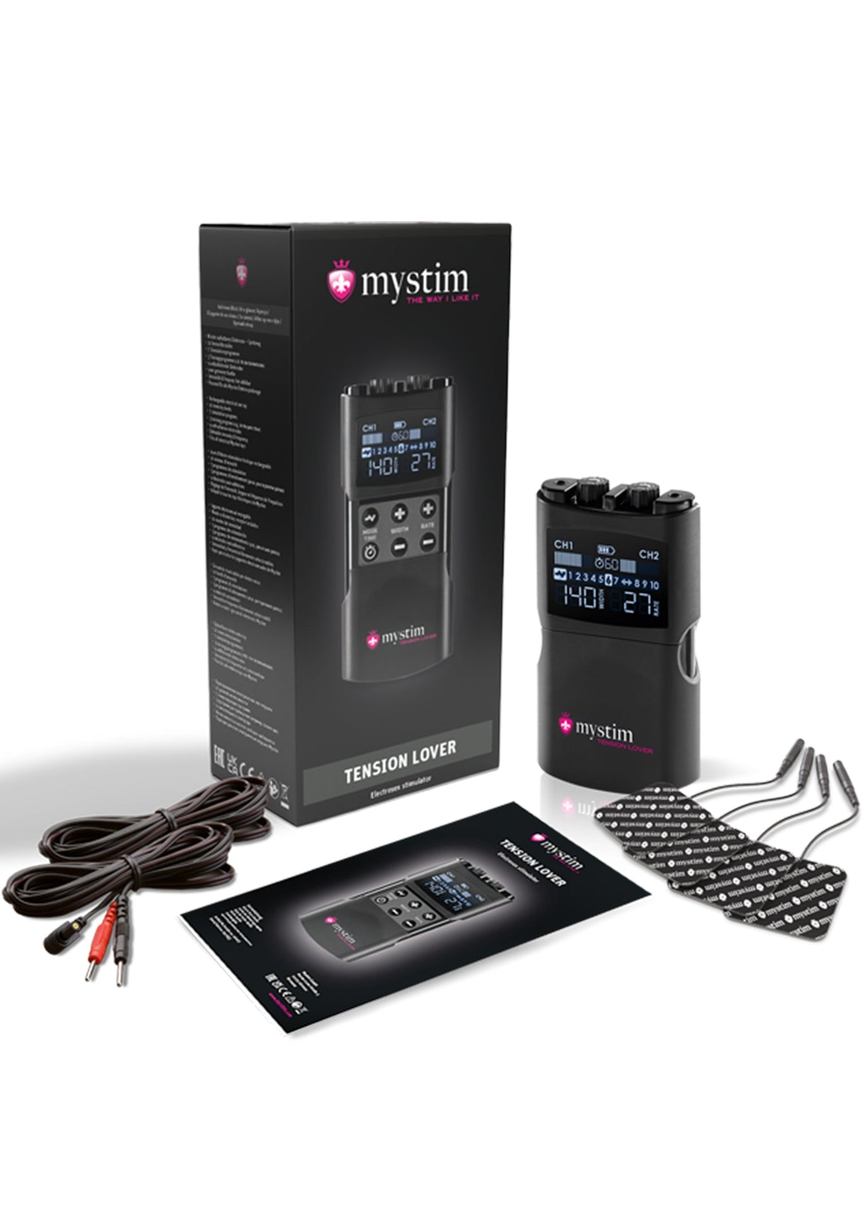 Mystim - Tension Lover 2 แบบชาร์จไฟได้