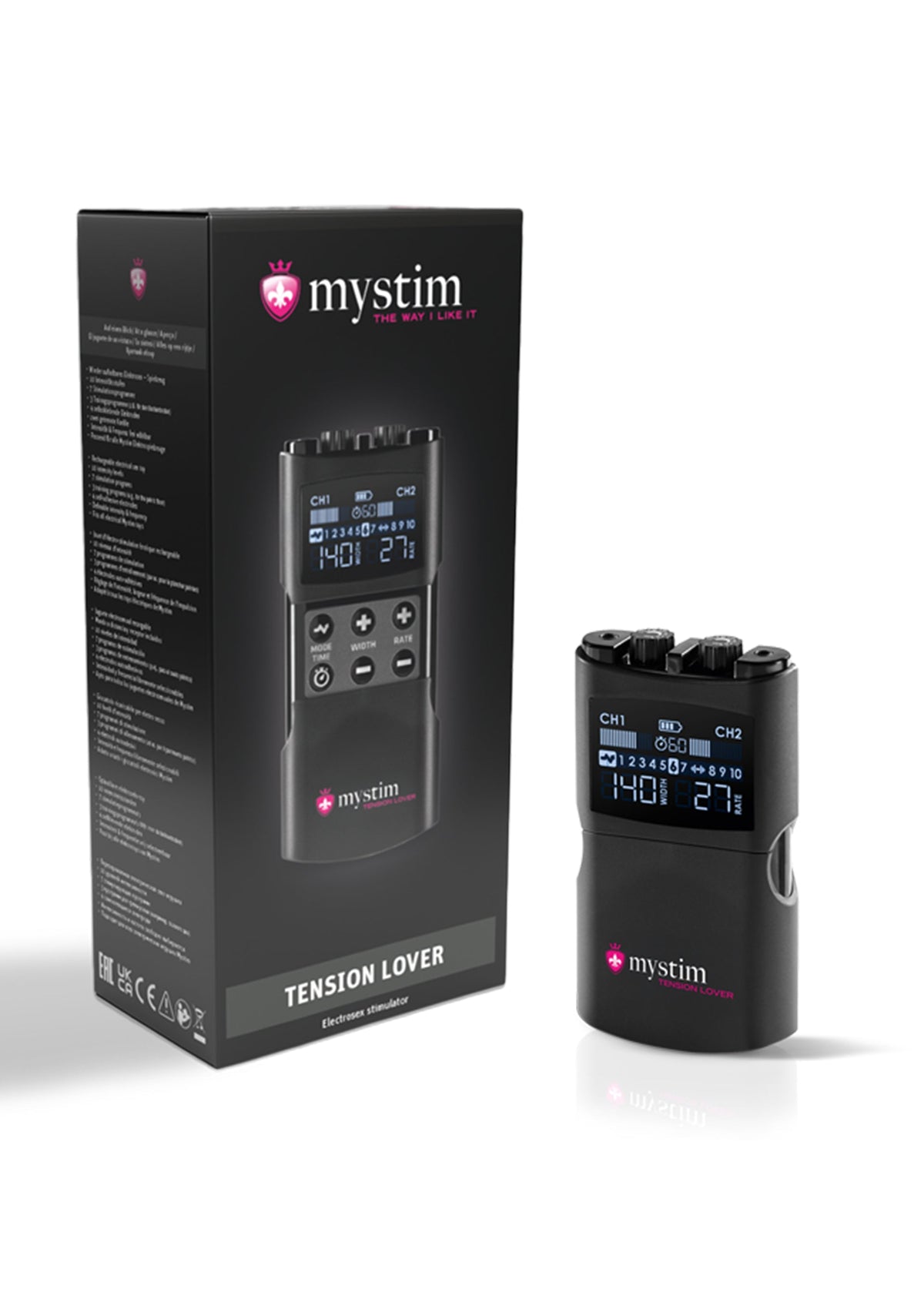Mystim - Tension Lover 2 แบบชาร์จไฟได้