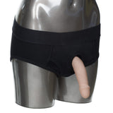 CalExotics - สายรัดฮาร์เนสแบบกางเกงใน Packer Gear สำหรับสวมใส่ 2XL/3XL (สีดำ)