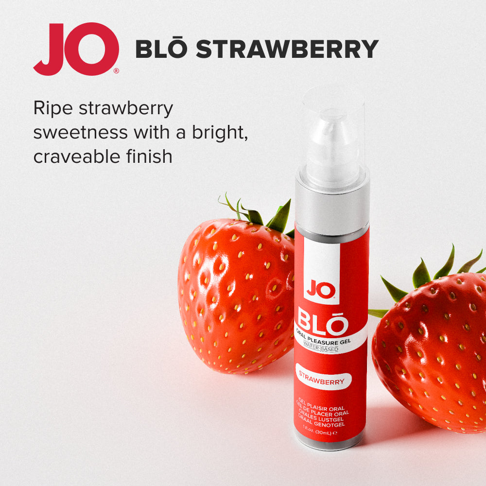 เจลเพิ่มความรู้สึกวาบหวิวสำหรับออรัลรสชาติผสมให้ความเย็น System JO Blo ขนาด 1 ออนซ์