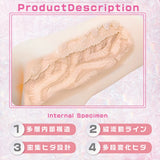 Magic Eyes - อุปกรณ์ช่วยสำเร็จความใคร่แบบสวมใส่สำหรับผู้ชาย รุ่น Tactile Specimen Tsutsumi Manual (สีเบจ)