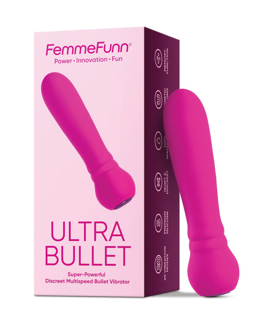 Femme Funn - Ultra Rechargeable Bullet Vibrator (Pink)