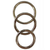 Sportsheets - Metal Harness O-Ring Set of 3 - Metallic