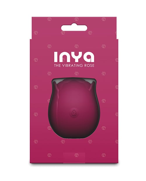 NS Novelties - INYA Rose Rechargeable Clitoral Vibrator (Red) - Red