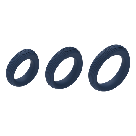 Svakom - Triooo Silicone Cock Ring Set of 3