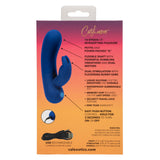 CalExotics - เครื่องสั่นกระต่าย Cashmere Silk Bunny แบบชาร์จไฟได้ (สีน้ำเงิน)