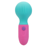CalExotics - เครื่องสั่นขนาดมินิแบบแท่งชาร์จไฟได้ Naughty Bits To The Max (สีน้ำเงิน)
