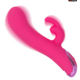CalExotics - เครื่องสั่นกระต่ายแบบชาร์จไฟได้ Kroma Turbo G Bunny (สีชมพู)