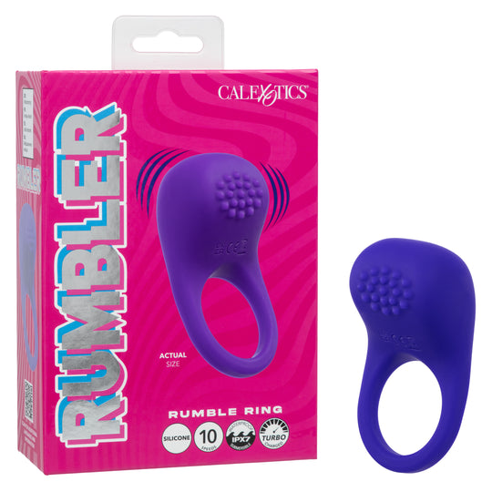 CalExotics - ปลอกสั่นรัดโคน Rumbler (สีม่วง)