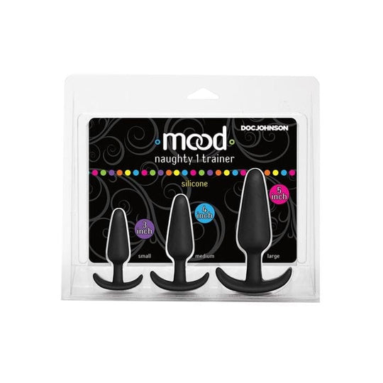 Doc Johnson - Mood Naughty 1 Anal Trainer Set of 3 (Black)