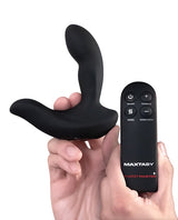 Maxtasy - P-Spot Master Remote-Control Prostate Massager (Black) - Black