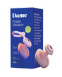 Dame - Fin 2.0 Rechargeable Finger Vibrator (Pink) - Pink
