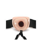 Blush Novelties - Dr. Skin 17.8 cm Hollow Strap-On Dildo (Beige) - Beige / 17.8 cm