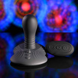 Playboy - Sittin’ and Spinnin’ Remote-Controlled Ride-On Vibrator (Black)