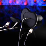 Playboy - Sittin’ and Spinnin’ Remote-Controlled Ride-On Vibrator (Black)