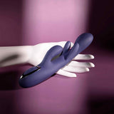 Evolved - เครื่องสั่นกระต่ายแบบชาร์จไฟได้ รุ่น Bow Down (สีม่วง)