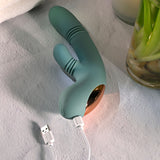 Evolved - Rub Me Tender Rechargeable Rabbit Vibrator (Green)