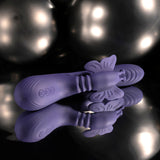 Evolved - เครื่องสั่นกระต่ายแบบชาร์จไฟได้ รุ่น Wings of Frenzy (สีม่วง)