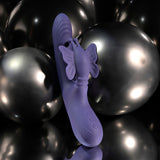 Evolved - เครื่องสั่นกระต่ายแบบชาร์จไฟได้ รุ่น Wings of Frenzy (สีม่วง)