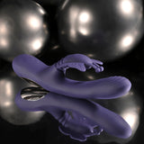 Evolved - เครื่องสั่นกระต่ายแบบชาร์จไฟได้ รุ่น Wings of Frenzy (สีม่วง)