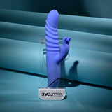 Evolved - เครื่องสั่นกระต่ายแบบชาร์จไฟได้ Knock Knock (สีน้ำเงิน)
