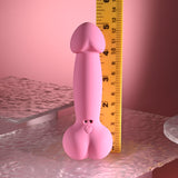 SELOPA - A Bit Nutty Rechargeable Realistic Dildo Vibrator (Pink)