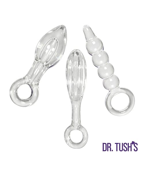 Dr. Tush's - ชุดปลั๊กทวารแก้ว Halo of Pleasure