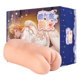 Seiraku Toys - เครื่องช่วยสำเร็จความใคร่ชาย 3 มิติเสมือนจริงรูปเด็กผู้หญิงง่วงนอน (สีเบจ)