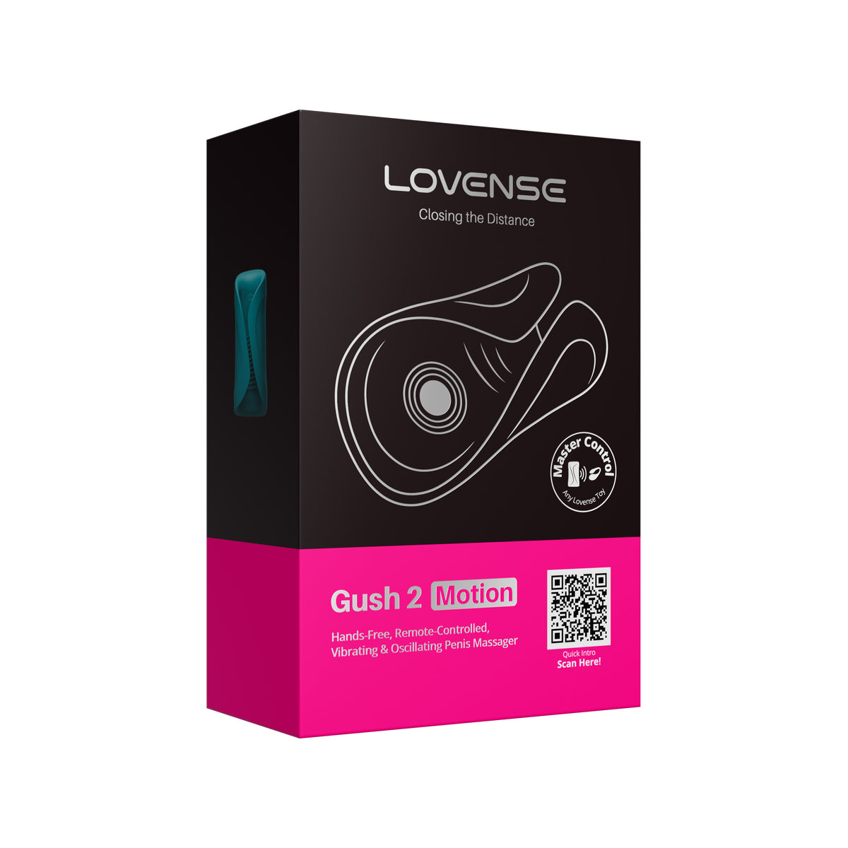 Lovense - Gush 2 อุปกรณ์นวดและกระตุ้นส่วนปลายอวัยวะเพศชายควบคุมผ่านแอป (สีเขียว)