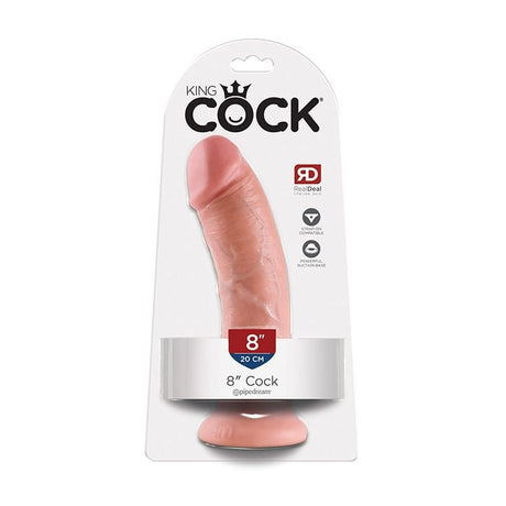 Pipedream - ดิลโด King Cock แบบสมจริงพร้อมฐานจุ๊บสุญญากาศ