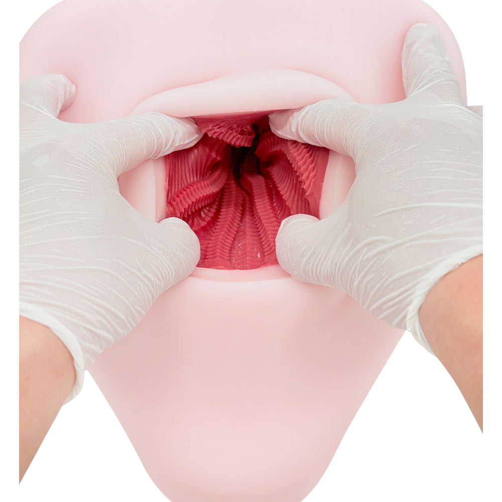PEACH TOYS - เครื่องช่วยสำเร็จความใคร่แบบตั้งพื้น Mount Press ONE 3 kg (สีชมพู)