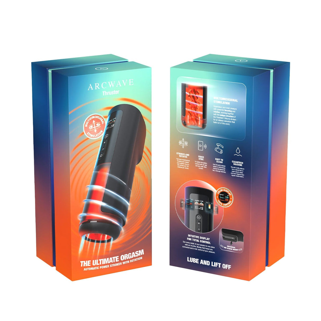 Arcwave - Thruster App Controlled Thrusting and Rotating Stroker Masturbator AW1019 CherryAffairs