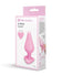 B-Vibe - B-Mine Butties Heart-Base Silicone Anal Plug (Pink) BV1027 CherryAffairs