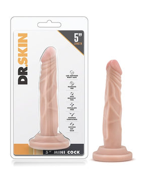 Blush Novelties - Dr Skin Mini Slim Suction Cup Dildo (Beige) – product image