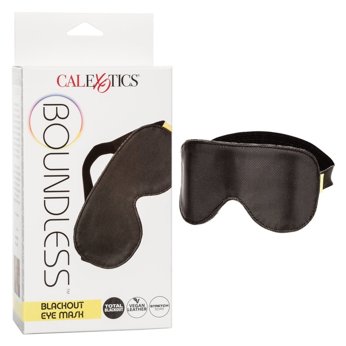 CalExotics - Boundless Padded Blackout Sensory Eye Mask (Black) – product view 10