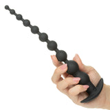 CalExotics - Rechargeable X-10 Extended Vibrating Anal Beads (Black) – product view 2