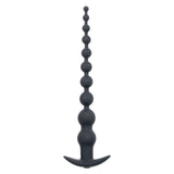 CalExotics - Rechargeable X-10 Extended Vibrating Anal Beads (Black) – product view 3