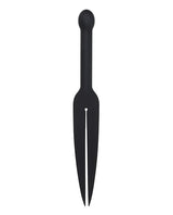 Sportsheets - Edge Silicone Tawse Double Tail Impact Paddle (Black) – product view 2