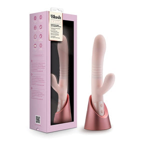 Blush Novelties - Fraya Rechargeable Rabbit Vibrator (Pink) BN1163 CherryAffairs