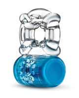 Blush Novelties - Play With Me Pleaser Rechargeable Vibrating Cock Ring CherryAffairs