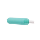 BMS Factory - PowerBullet eSSENTIAL Rechargeable Bullet Vibrator (Teal) BMS1025 CherryAffairs