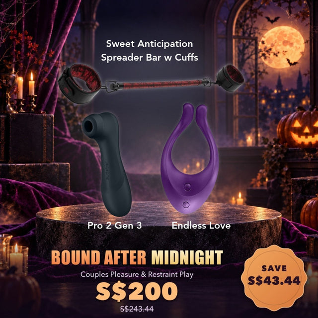 Bound After Midnight — Couples Pleasure & Restraint Play CherryAffairs