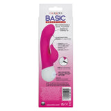 CalExotics - Basic Essentials Rechargeable Dual Pleaser (Pink) CE2182 CherryAffairs