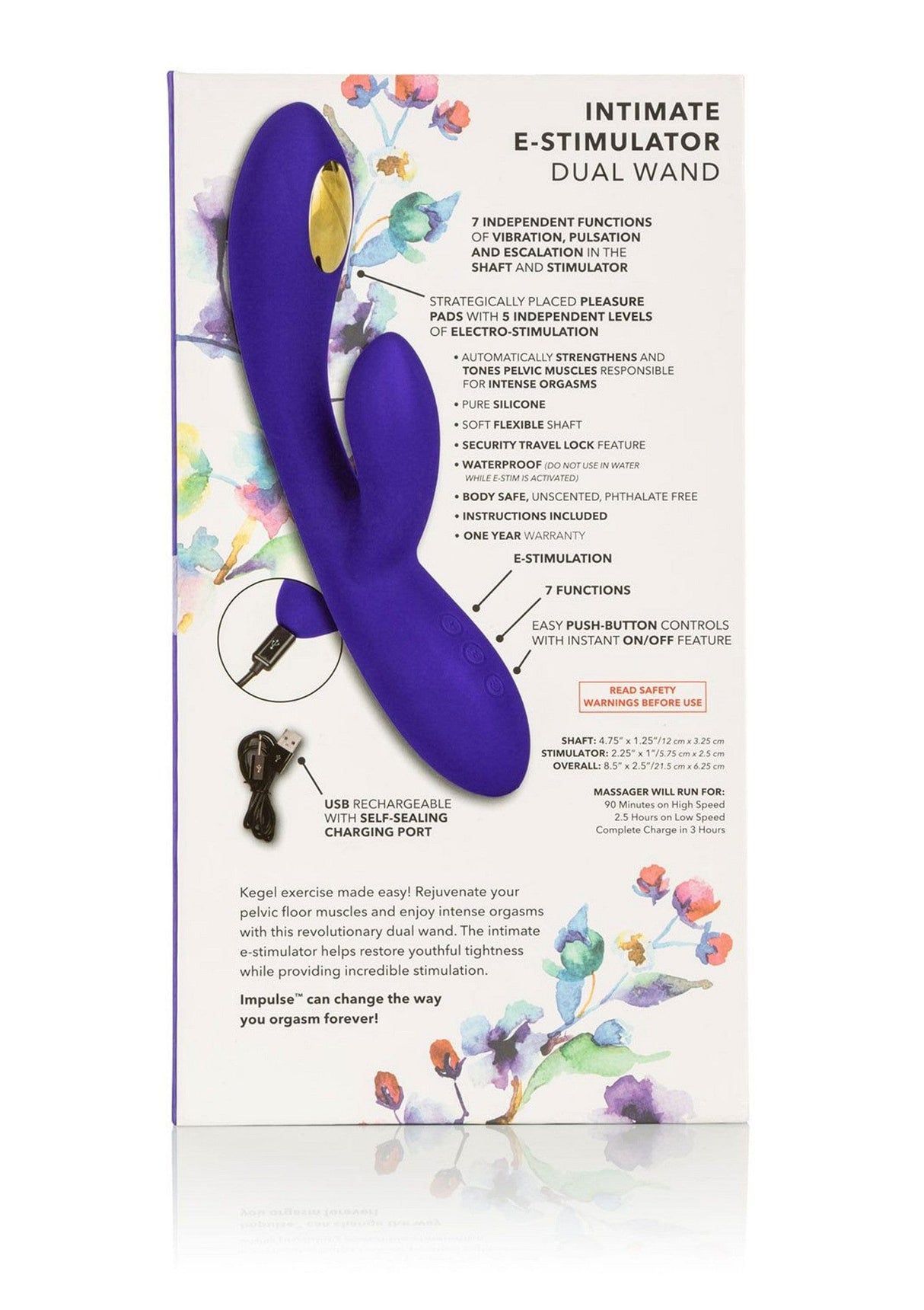 CalExotics - eStim Dual Wand CE2156 CherryAffairs