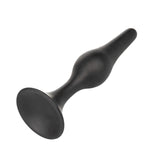 CalExotics - Silicone Graduated Anal Starter Kit with Suction Bases (Black) CE2197 CherryAffairs