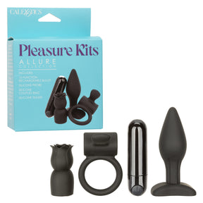 California Exotics - Pleasure Kits Allure Collection Couples Set (Black) CE2131 CherryAffairs