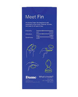 Dame - Fin 2.0 Rechargeable Finger Vibrator (Pink) DP1010 CherryAffairs